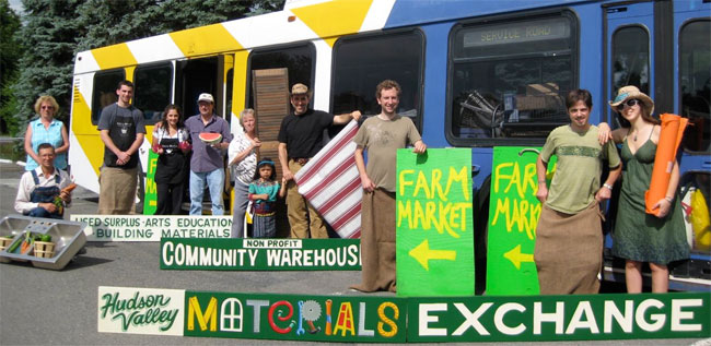 Materials Exchange, Robins’ market & The New Community Farmers’ Market working together!