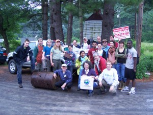 Volunteers Cleanup Esopus Creek Access Points