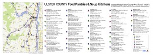 Map of Food Pantries + UCAT Bus Routes