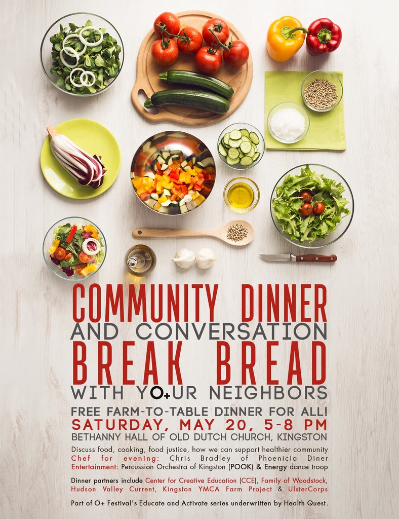 Community Dinner + Conversation: Break Bread with Your Neighbors