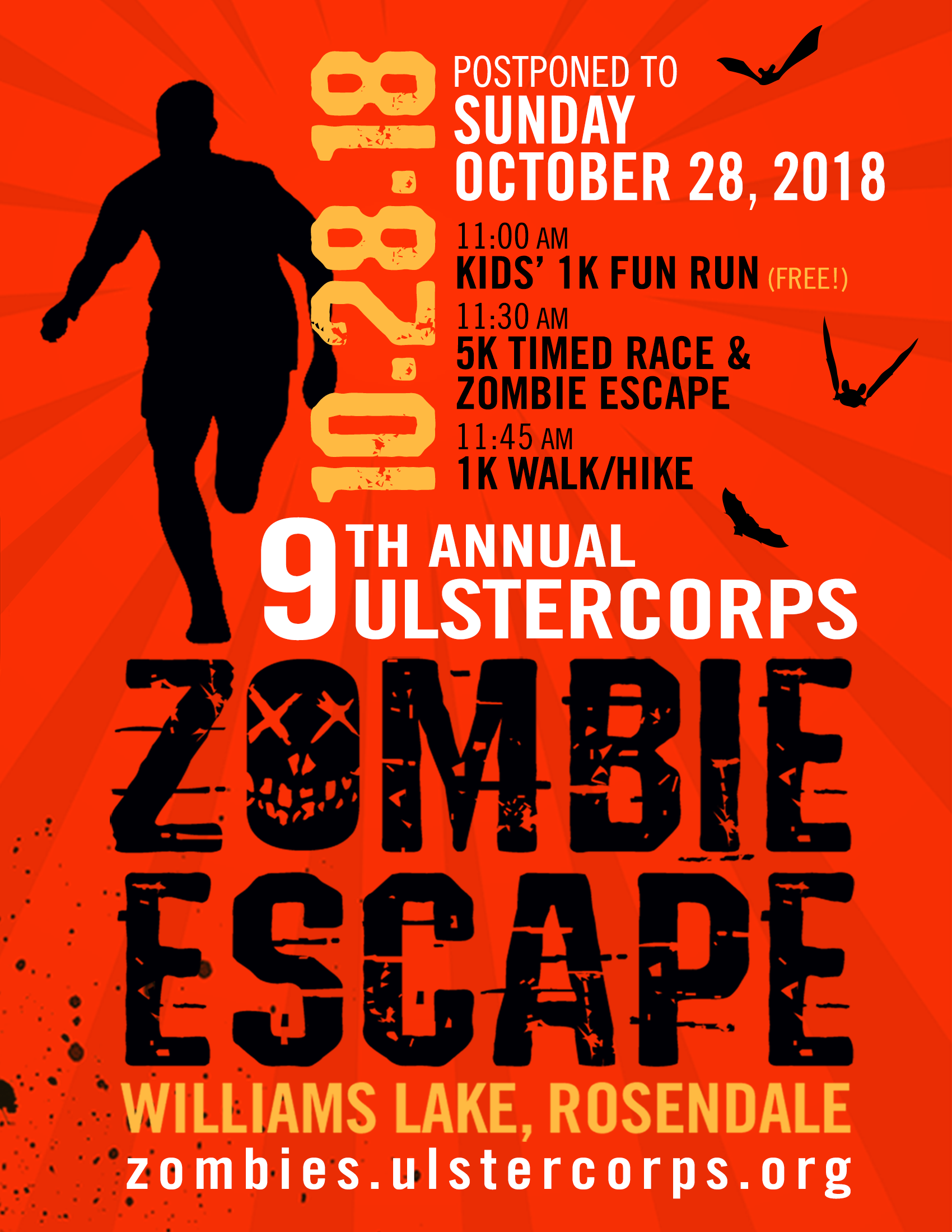 9th Annual UlsterCorps Zombie Escape