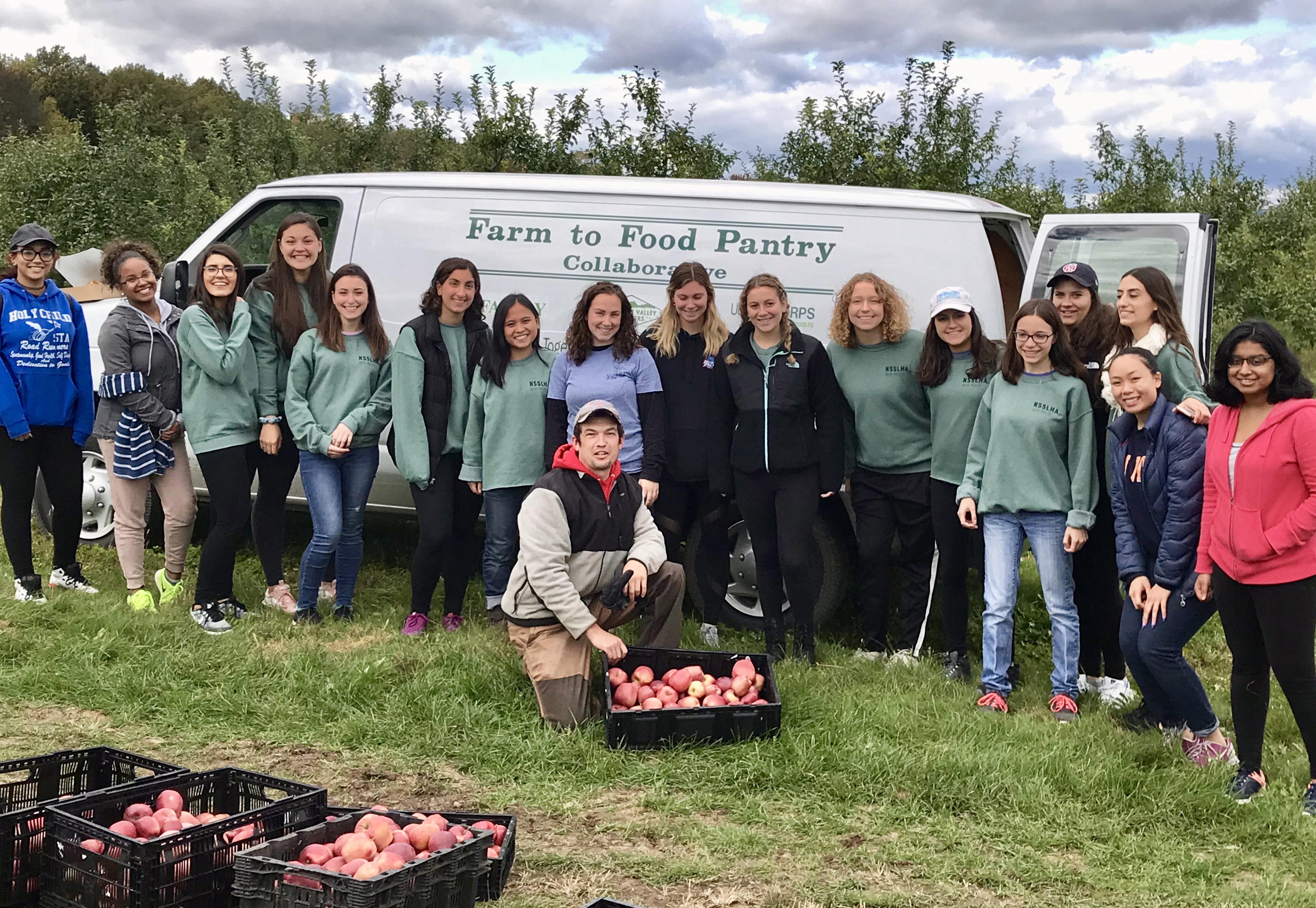 Farm to Food Pantry Apple Gleaning