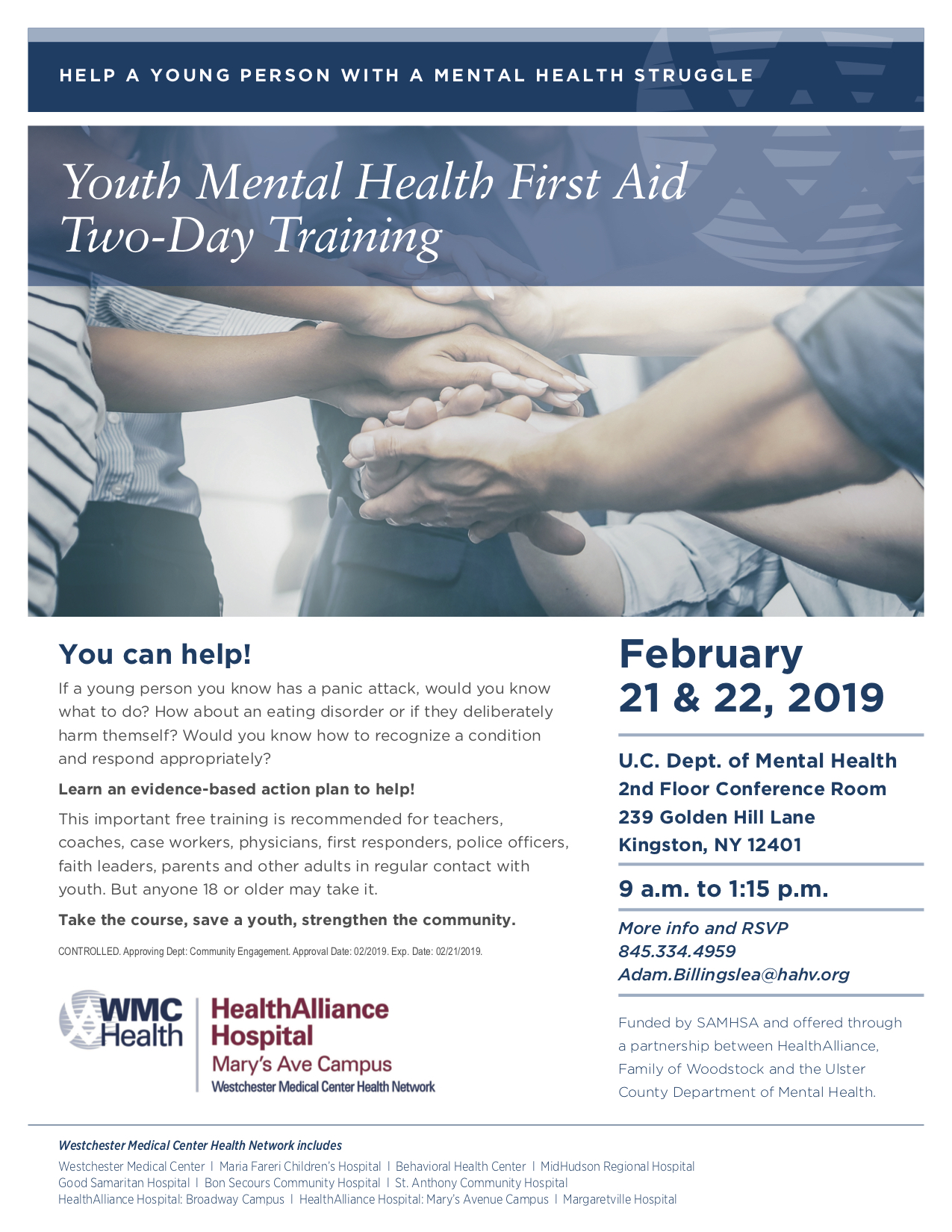 Youth Mental Health First Aid Training