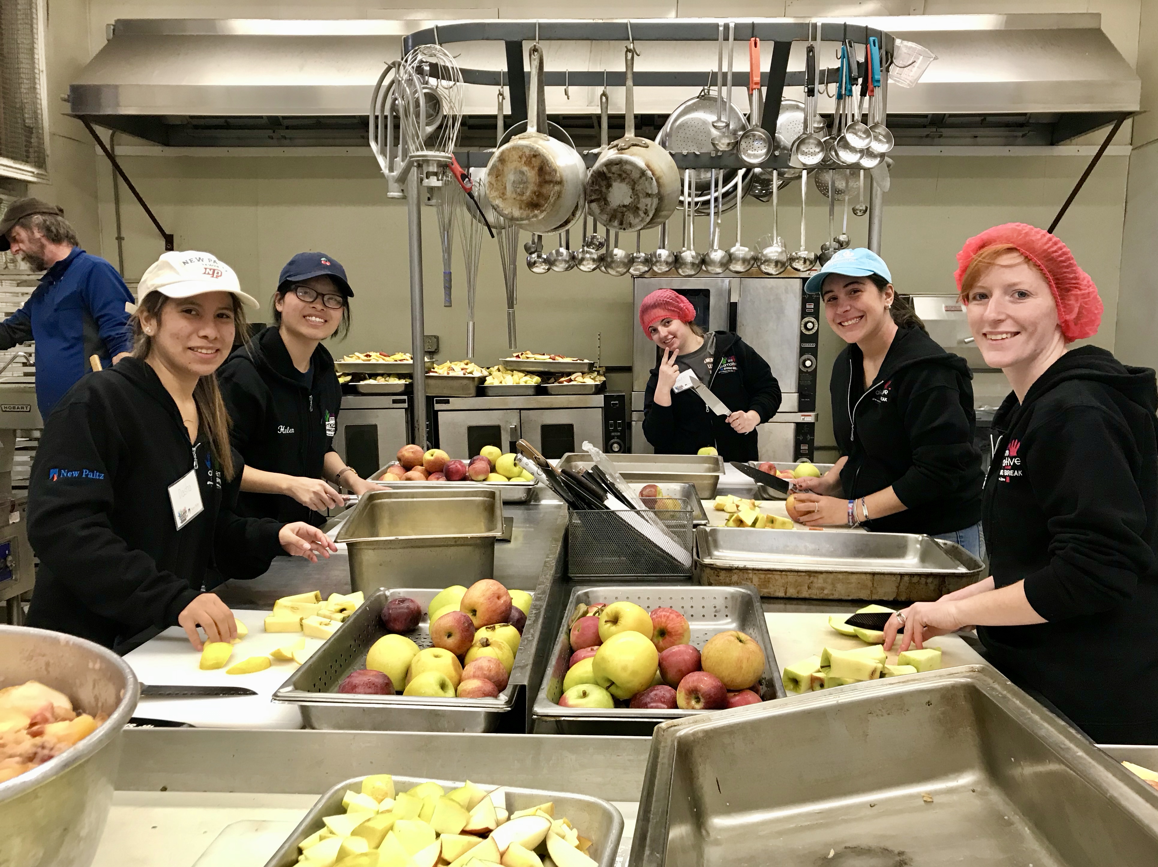 Farm to Food Pantry Apple Processing