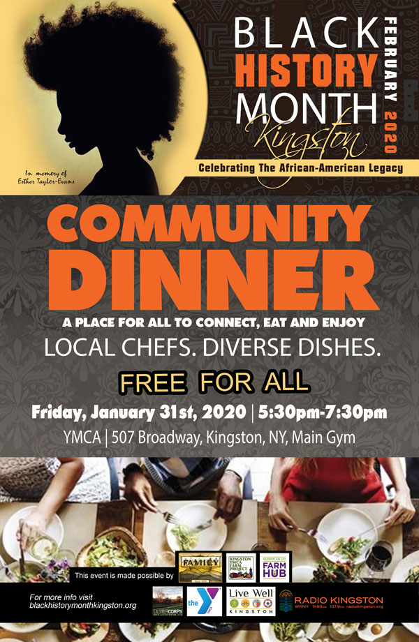 Community Dinner to kick off Black History Month Kingston