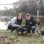 Social Distance Tree Planting on the Wallkill River