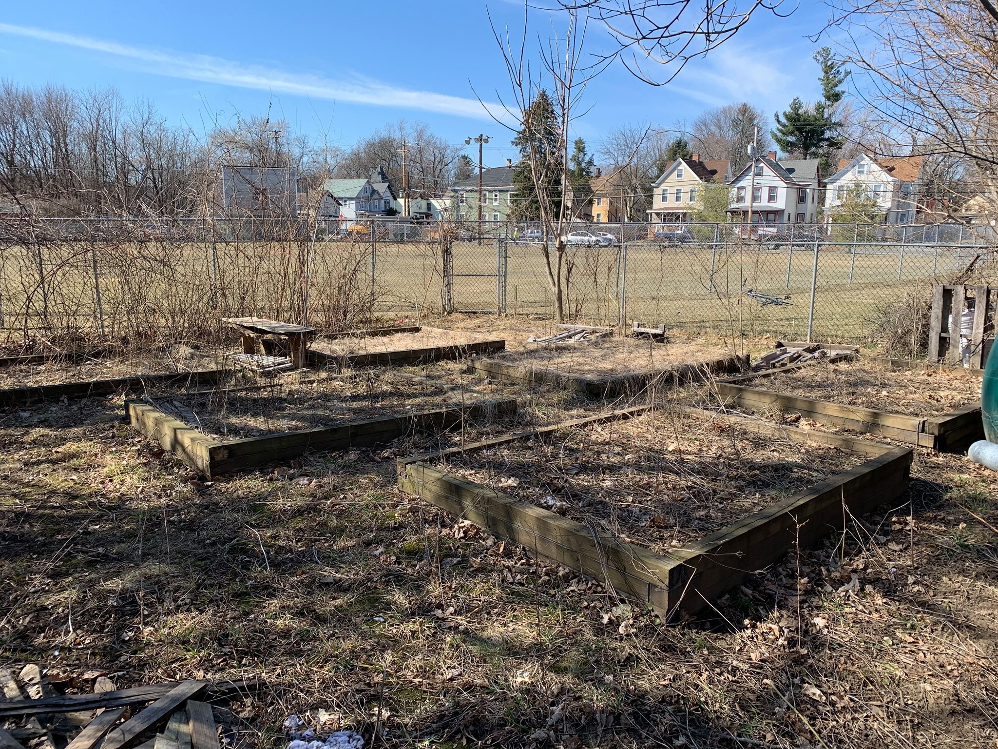 Midtown Community Garden cleanup