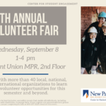 13th Annual Volunteer Fair  at SUNY New Paltz