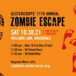 12th Annual UlsterCorps Zombie Escape