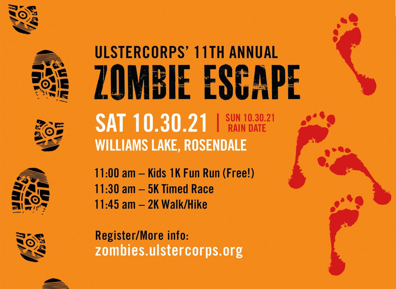 12th Annual UlsterCorps Zombie Escape