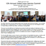 12th Annual UlsterCorps Service Summit