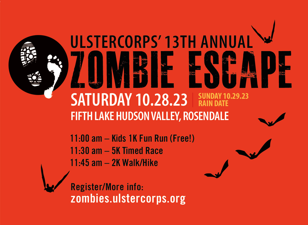 13th Annual UlsterCorps Zombie Escape