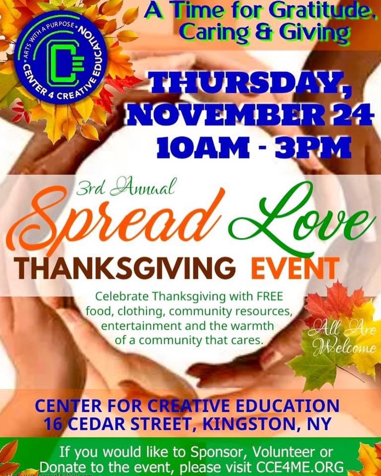 3rd Annual Spread Love Thanksgiving Event