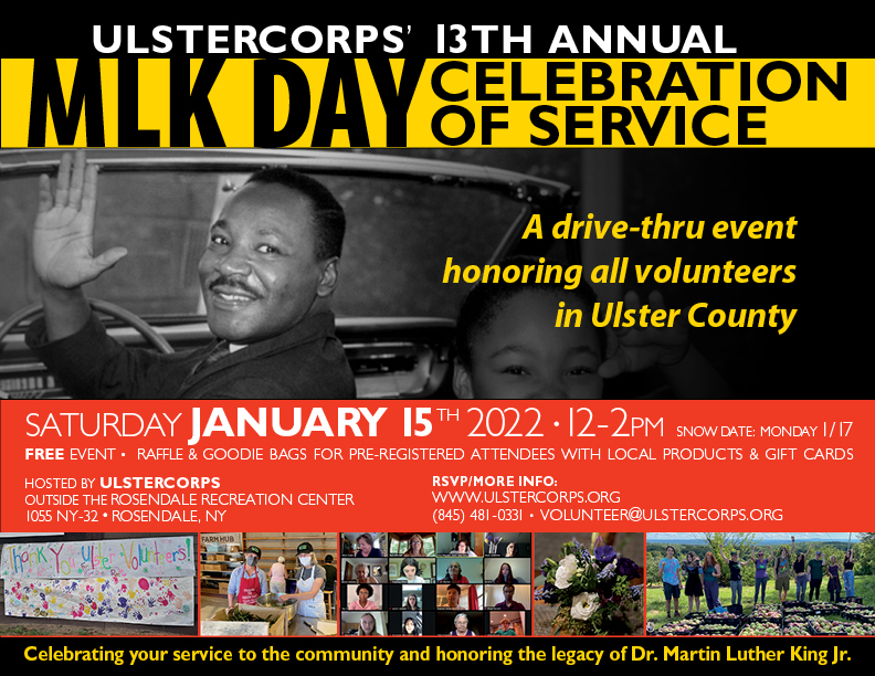 UlsterCorps 13th Annual MLK Day Celebration of Service