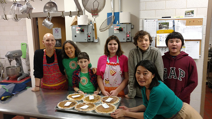 Farm to Food Pantry Pie Making on Pi Day!