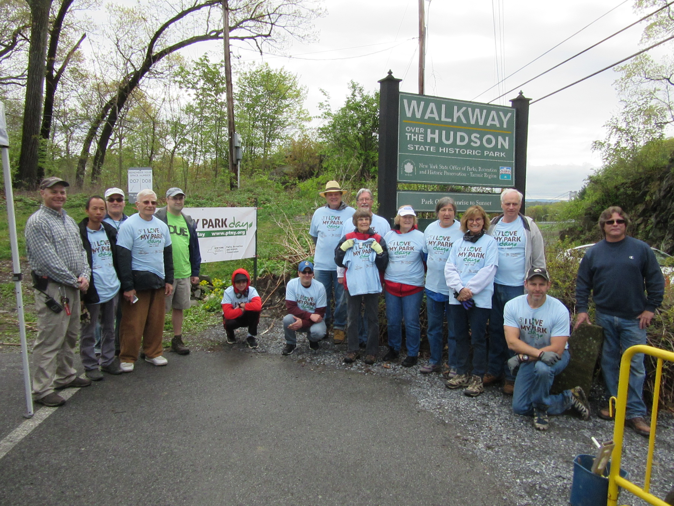 6th Annual I Love My Park Day at Walkway Over the Hudson