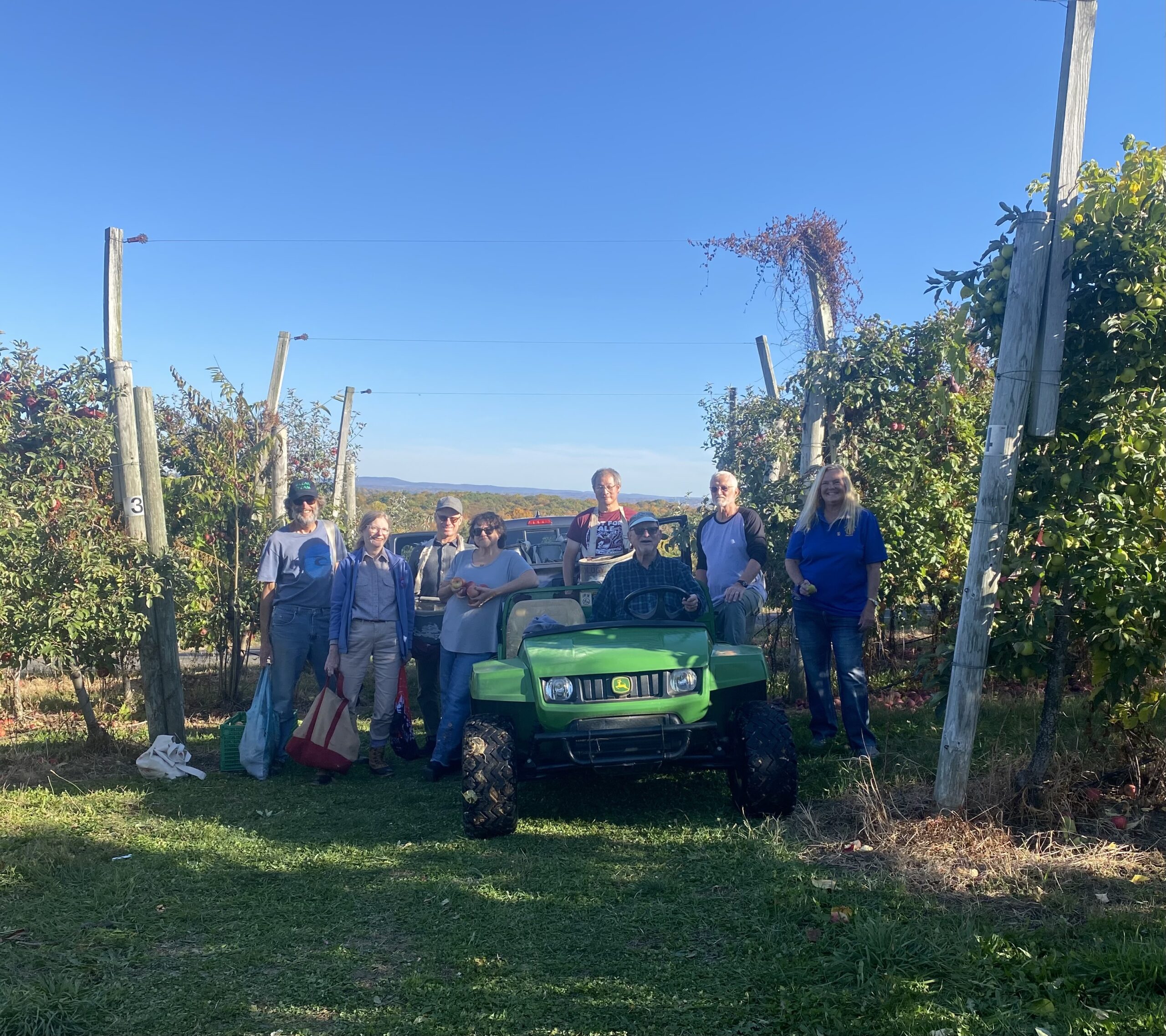 Farm to Food Pantry Collaborative Apple Gleaning