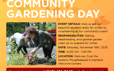 Community Gardening Day at the Walkway Over the Hudson