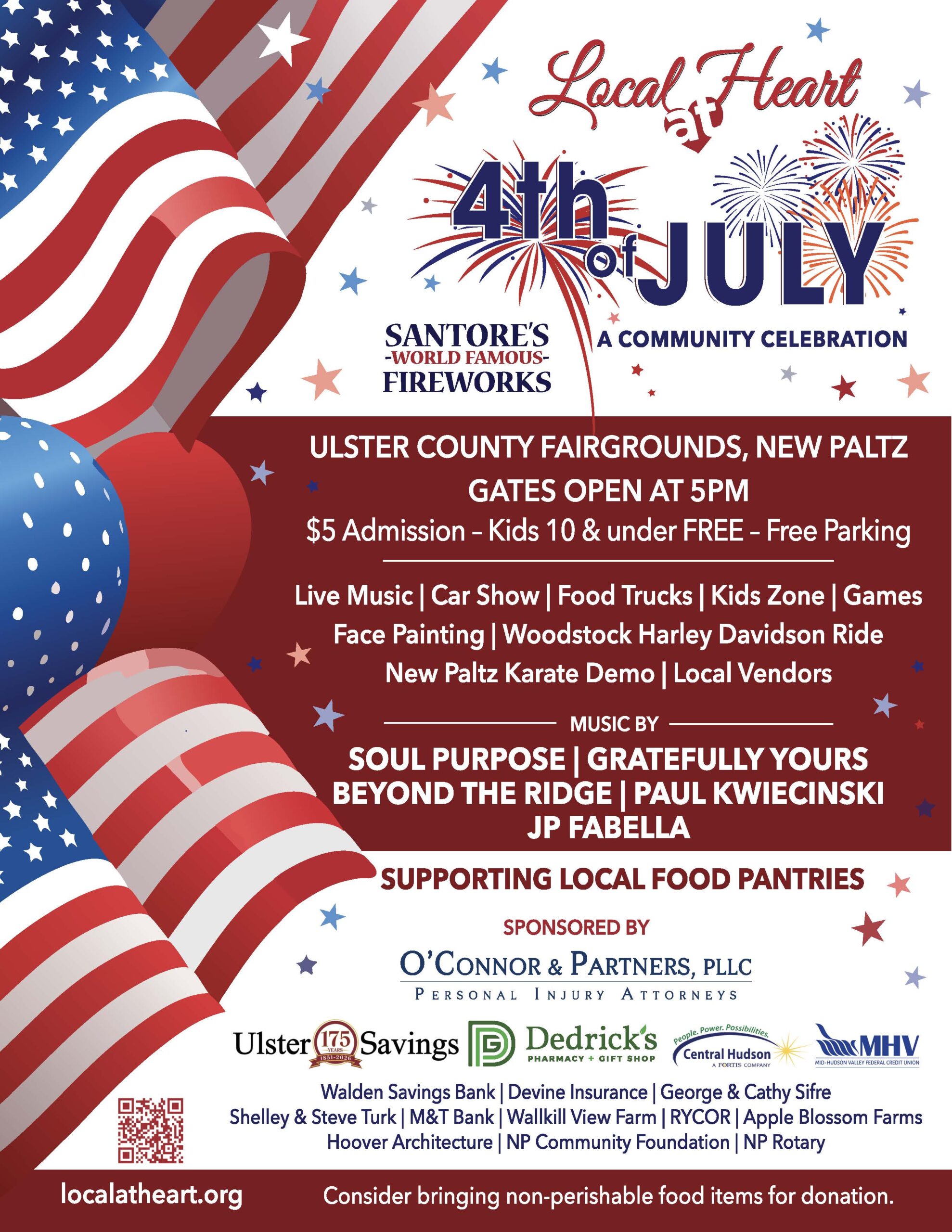 2026 New Paltz Fireworks Celebration
